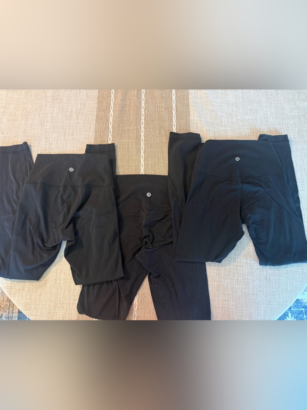 lululemon athletica Women’s Black High-Rise Leggings Trio